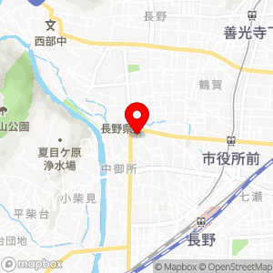 三井のリパーク 長野南県町の地図