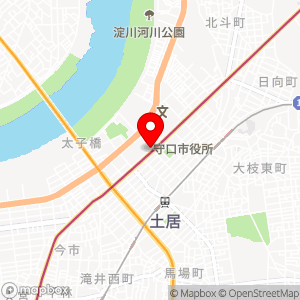 ファミリーマート 京阪本通二丁目店の地図