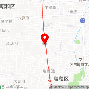 ファミリーマート 瑞穂通二丁目店の地図