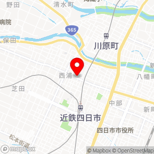名鉄協商パーキング 四日市第7の地図