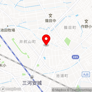 ローソン 安城ささめ町店の地図