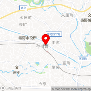 タイムズ 秦野駅北口の地図