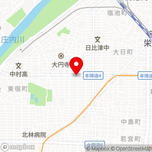 名鉄協商パーキング 本陣通5丁目の地図