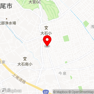 セブン-イレブン 上尾中分1丁目店の地図