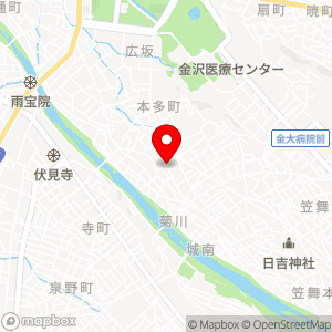 加賀パーキング（菊川）の地図