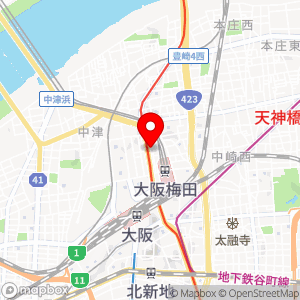 パークファースト 阪急北野の地図