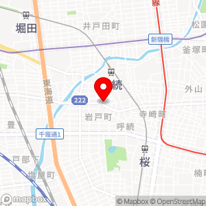 ファミリーマート 呼続二丁目店の地図