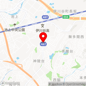 ローソン 神戸神陵台北店の地図