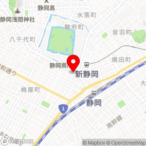 ファミリーマート 静岡追手町南店の地図