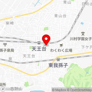 ナビパーク 天王台第3の地図