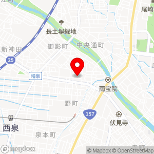 D-BOX中村町駐車場の地図