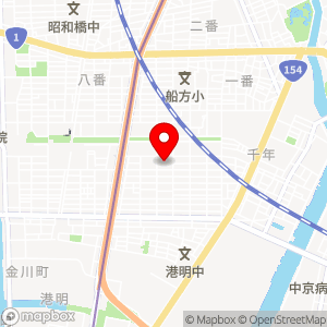 ニューヤマザキデイリーストア 協立総合病院店の地図