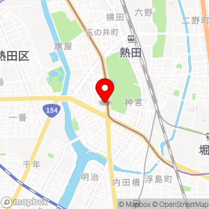 ファミリーマート 熱田白鳥三丁目店の地図