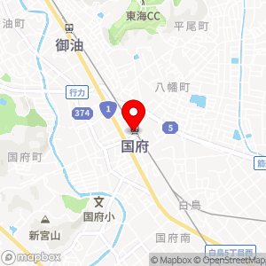 ファミリーマート 国府駅前店の地図