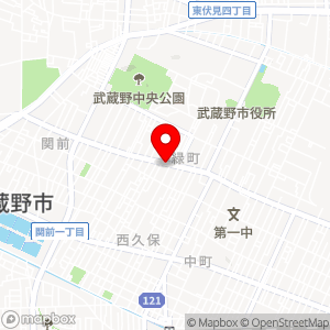 武蔵野中央第３駐車場の地図