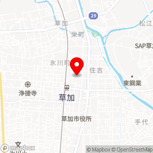 タイムズ 草加住吉第7の地図