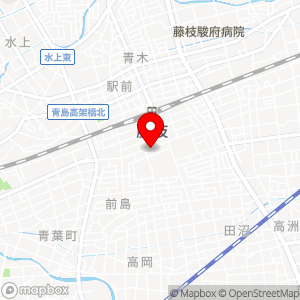 三井のリパーク 藤枝駅前の地図