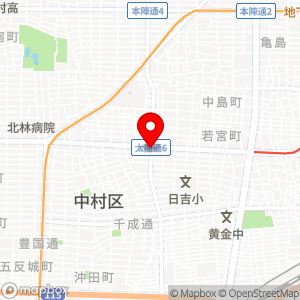 ナゴヤサウナの地図
