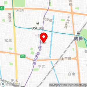 名鉄協商パーキング 富士見町の地図