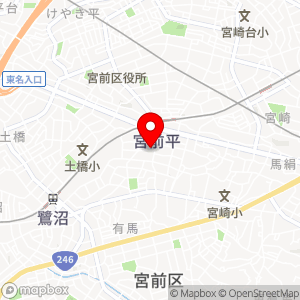 ナビパーク 宮前小台第2の地図