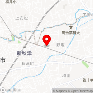 いなげや 秋津駅前店の地図