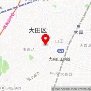 南馬込３丁目28-9-9駐車場の地図