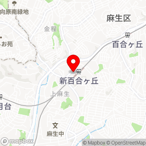 ローソン 新百合ヶ丘駅前店の地図