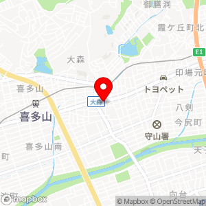 ファミリーマート 大森駅南店の地図