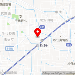 スーパーコインランドリー 北安田店の地図