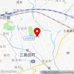 三井のリパーク 三島大社町の地図