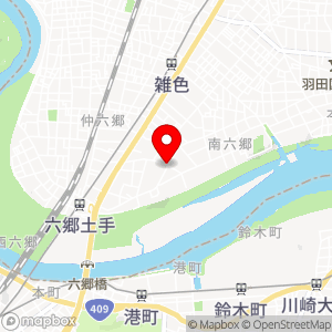 ファミリーマート 大田南六郷三丁目店の地図