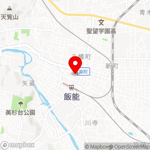 三井のリパーク 飯能銀座通りの地図
