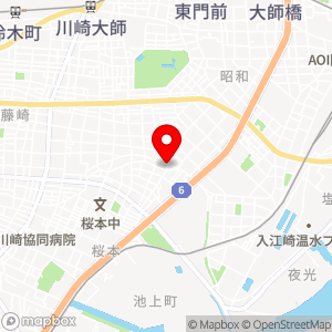セブン-イレブン 川崎四谷上町店の地図