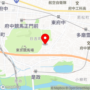タイムズ 東京競馬場横の地図
