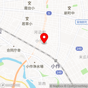 業務スーパー 小作店の地図