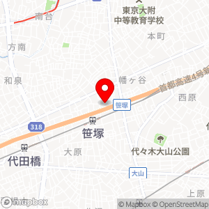 タイムズ 笹塚第10の地図