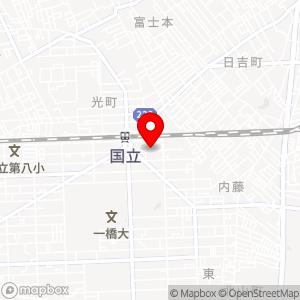 三井のリパーク 国立メディカルセンター駐車場の地図
