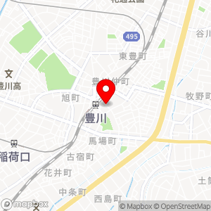 三井のリパーク JR豊川駅前の地図