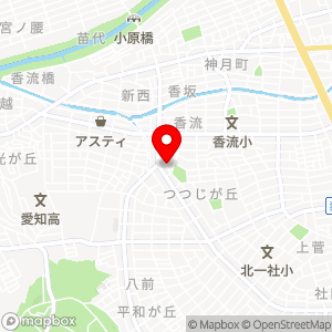 FK山の手1丁目駐車場の地図
