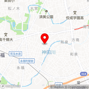 杉並和泉３丁目第２駐車場の地図