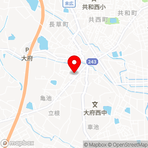 ビレッジハウス長草駐車場の地図