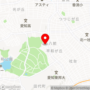 名鉄協商パーキング 平和が丘1丁目の地図