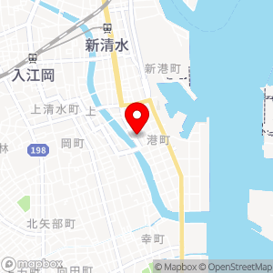 名鉄協商パーキング 清水入船町の地図