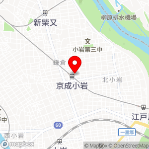 ダイエー グルメシティ京成小岩店の地図