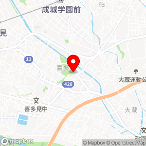 東都パーク 喜多見5丁目の地図