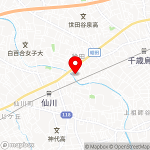 ローソン 世田谷給田三丁目店の地図