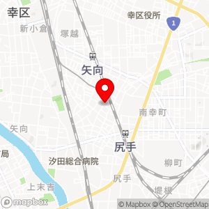PEN 横浜市鶴見区矢向4丁目の地図