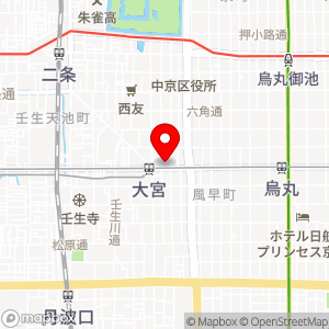 ファミリーマート 四条大宮東店の地図