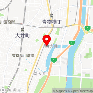 三井のリパーク 東大井2丁目の地図