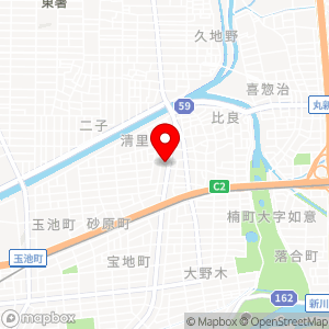 ローソン 西区清里町店の地図